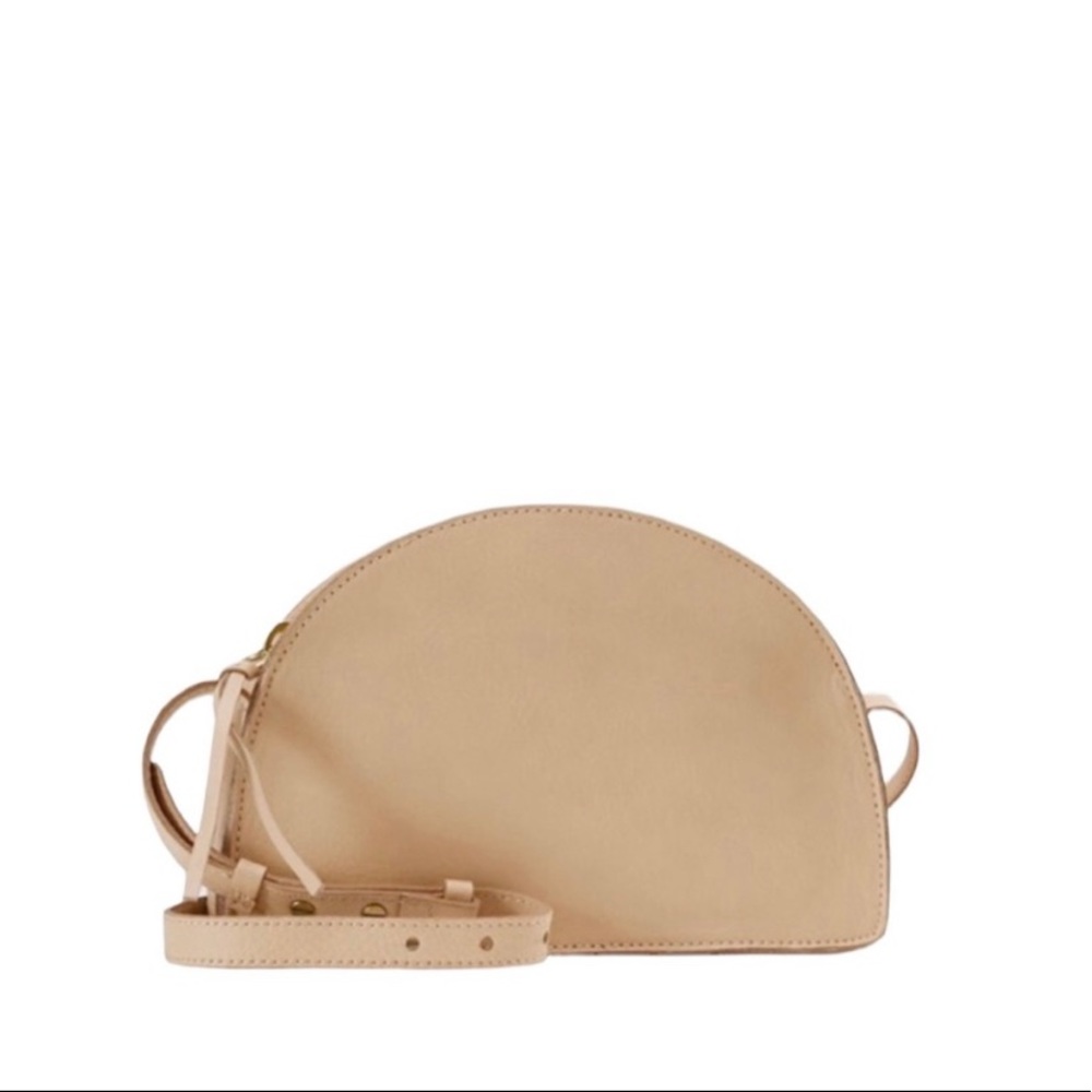 Madewell crossbody half moon bag